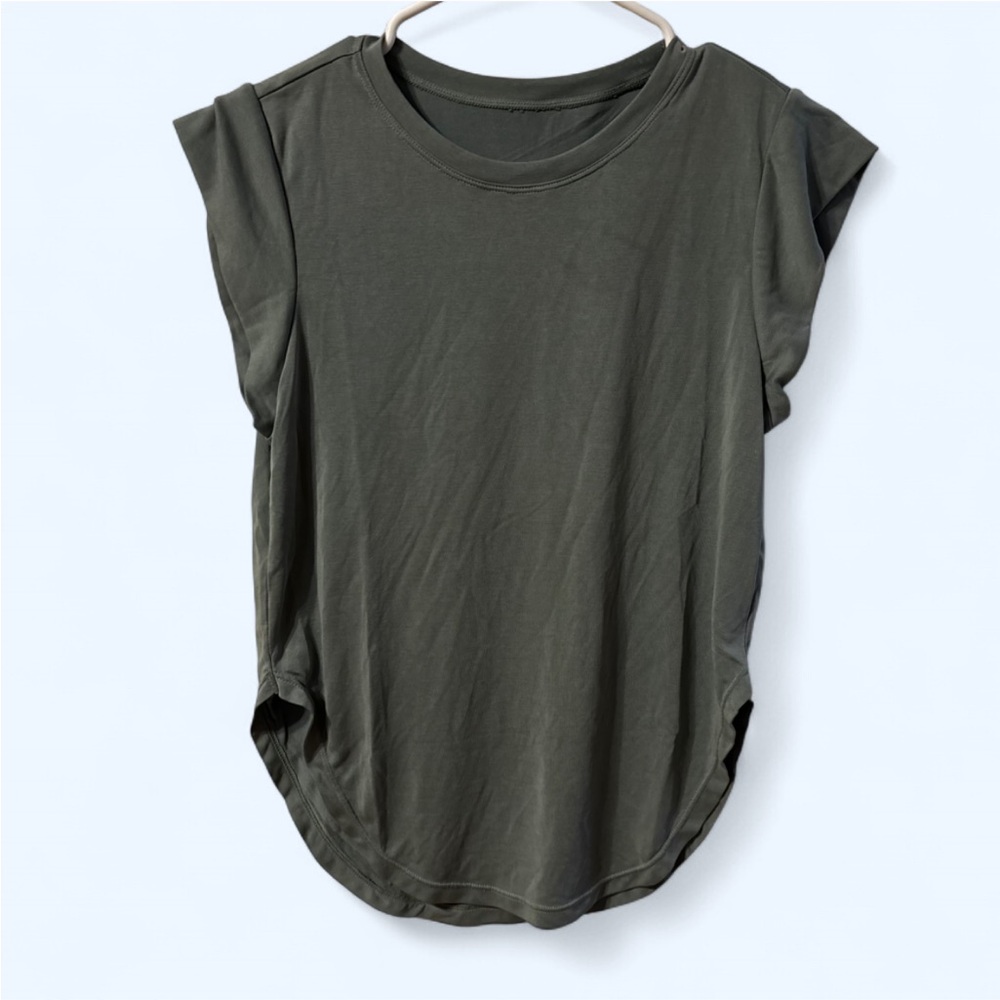 Olive Green Women's Casual Top